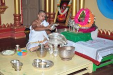 Chandramouleeswara Linga Abhishekam 1